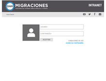 Tablet Screenshot of dnm.gov.ar