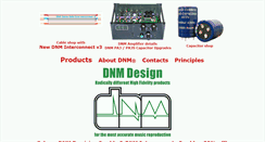 Desktop Screenshot of dnm.co.uk